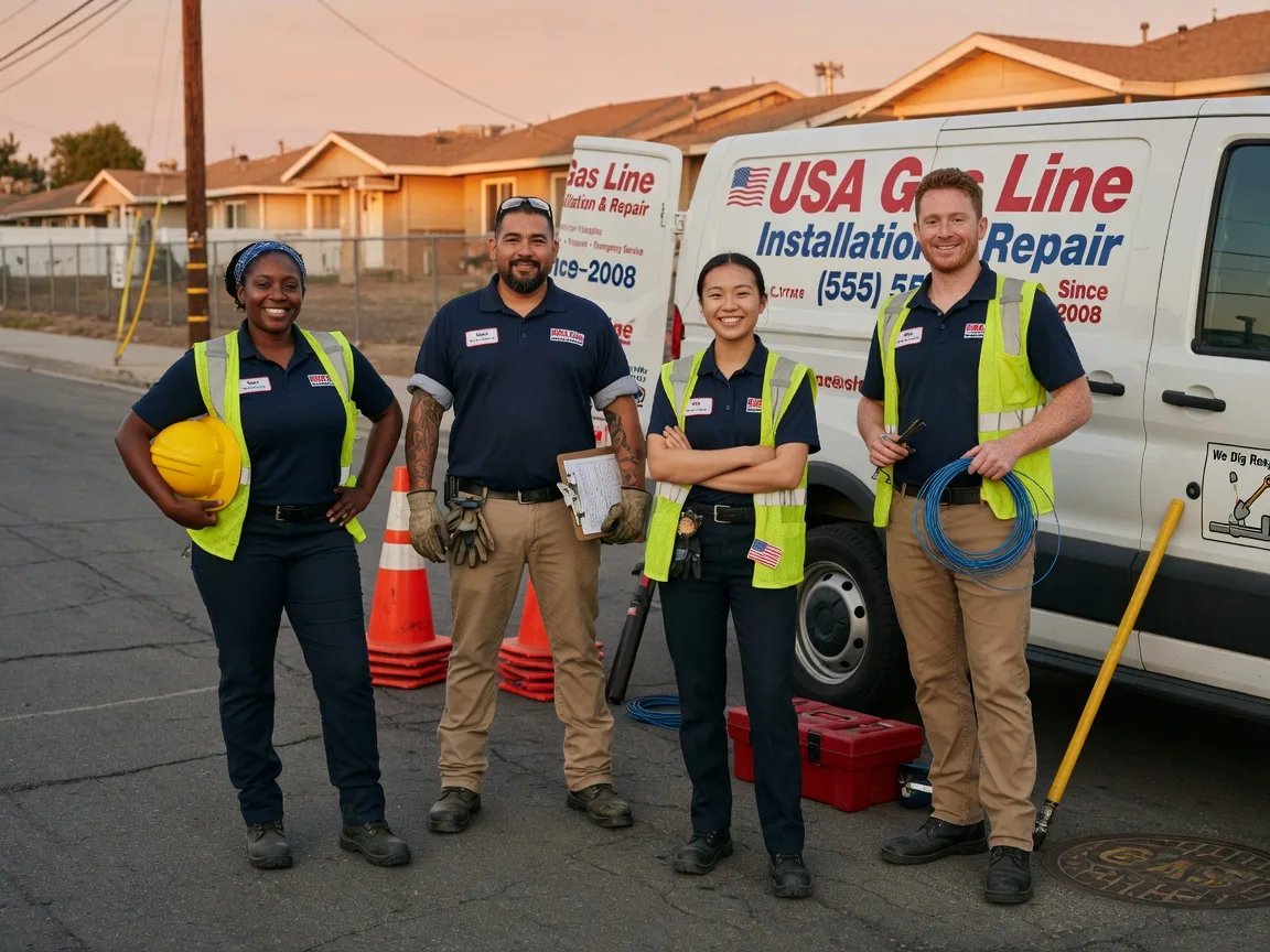 Gas Line Installation company in Republic, PA